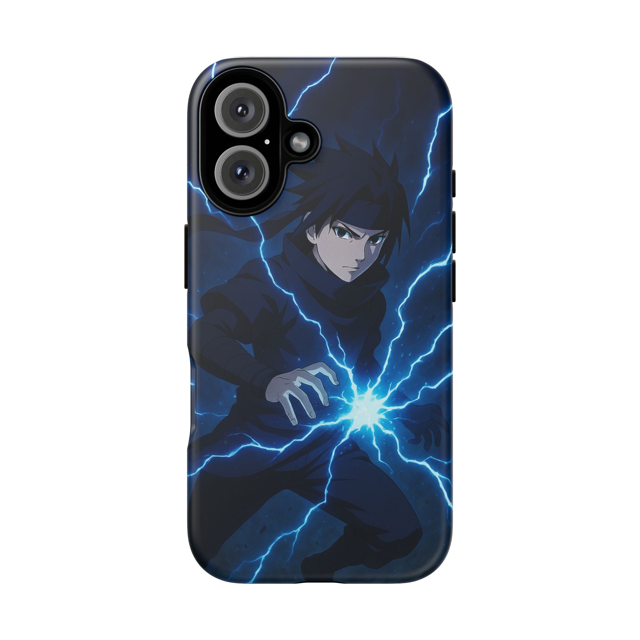 Anime Lightning Phone Case for Sasuke Fans