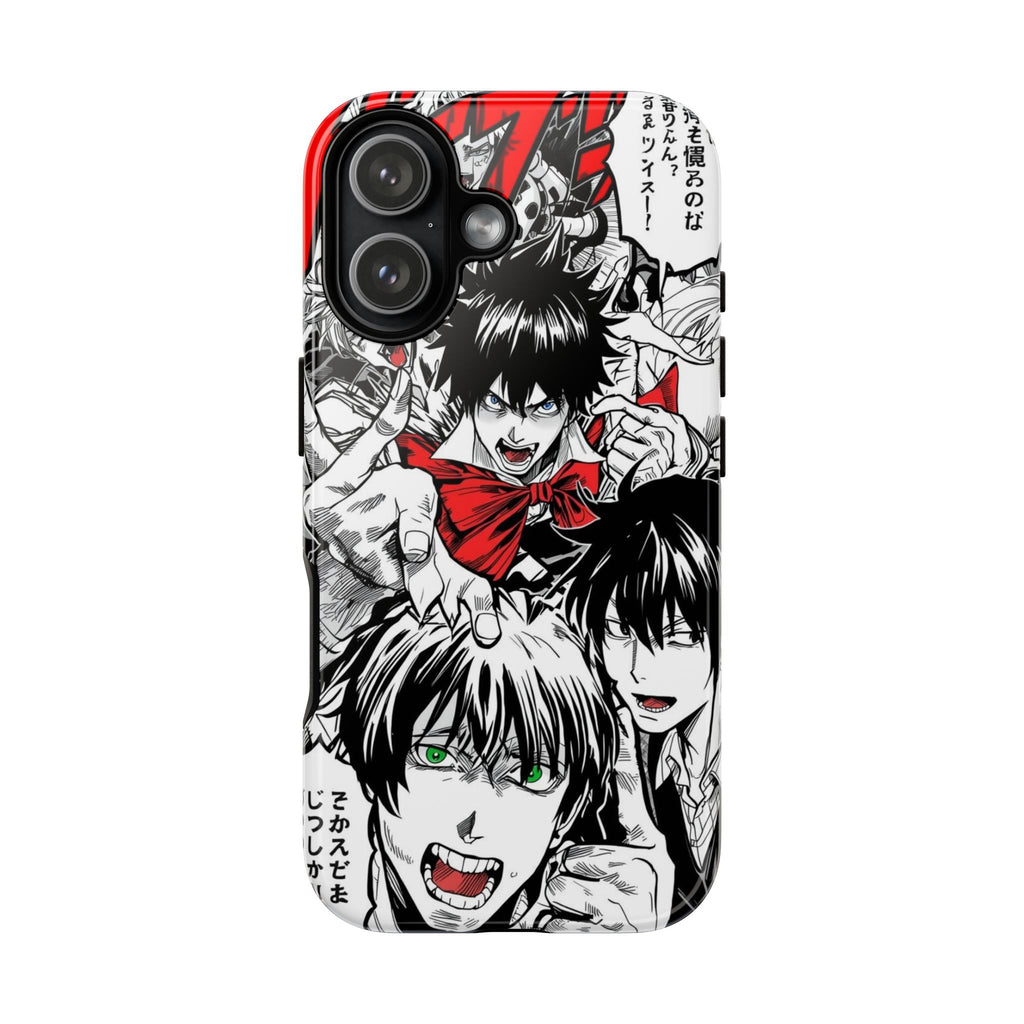 Anime Tough Phone Case with Bold Graphics