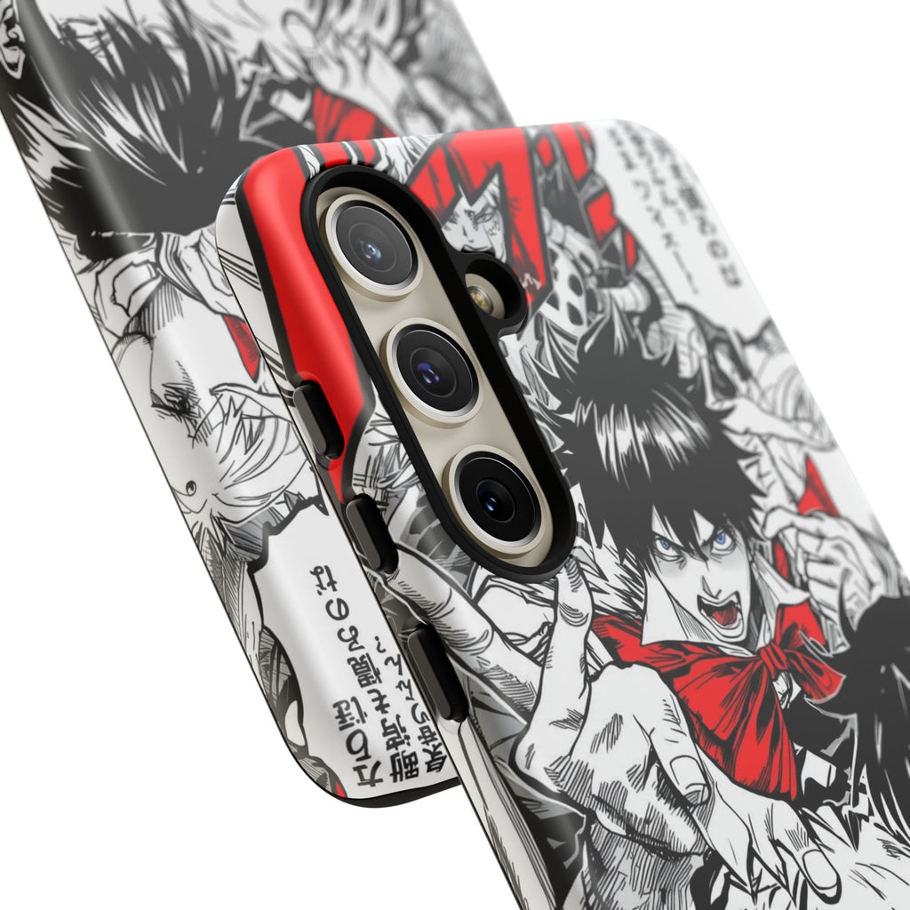 Anime Tough Phone Case with Bold Graphics
