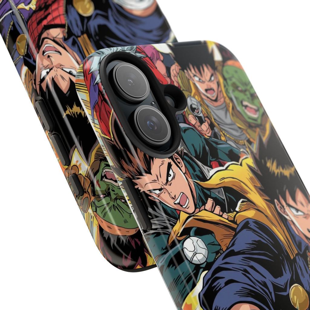 Anime Heroes Tough Phone Case – Durable Protection with Epic Designs
