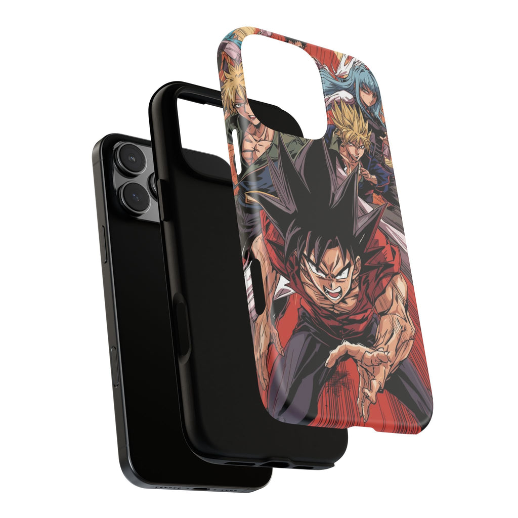 Anime Tough Case for Samsung Galaxy - Fierce Hero Design