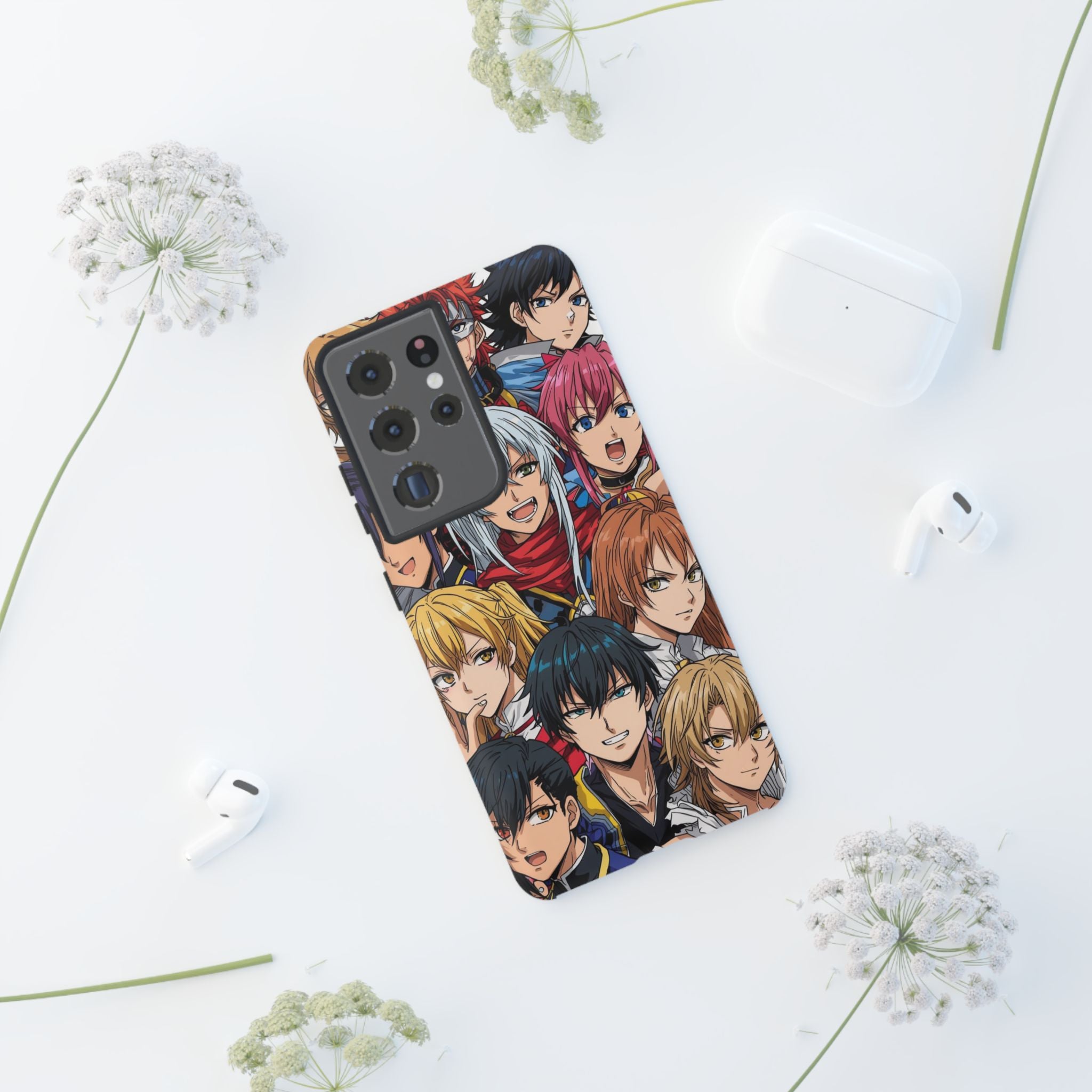 Anime-Inspired Phone Case with Bold Characters