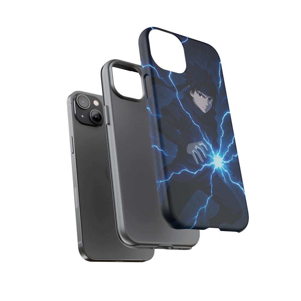 Anime Lightning Phone Case for Sasuke Fans