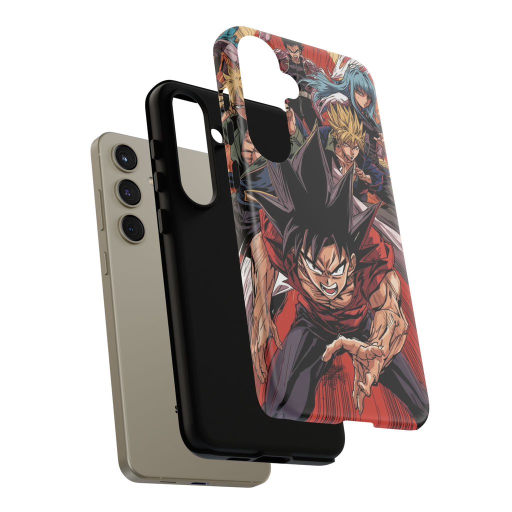 Anime Tough Case for Samsung Galaxy - Fierce Hero Design