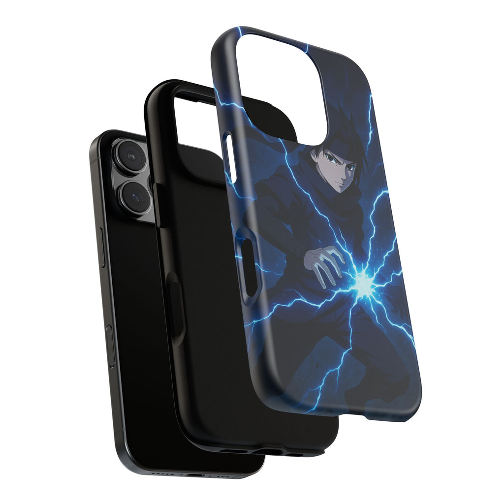 Anime Lightning Phone Case for Sasuke Fans