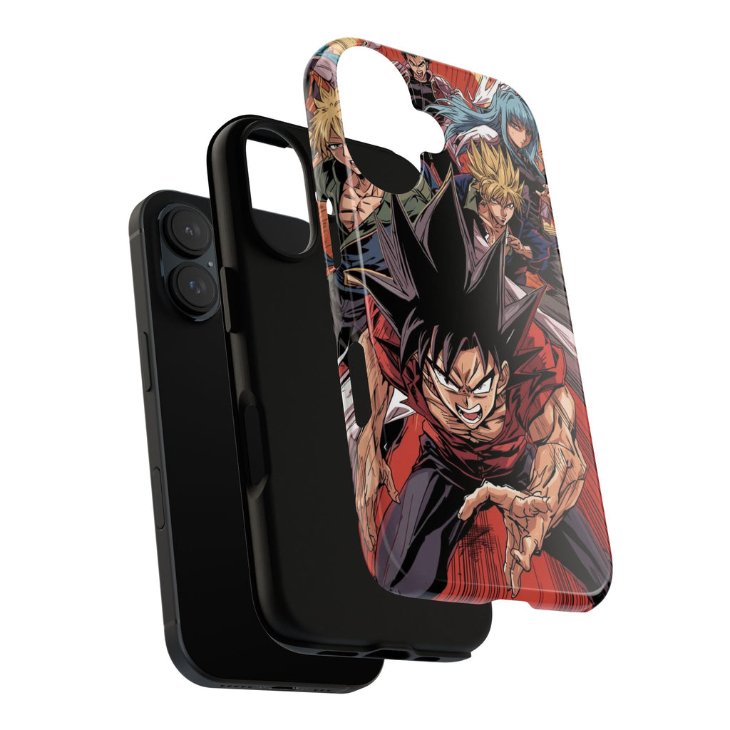 Anime Tough Case for Samsung Galaxy - Fierce Hero Design