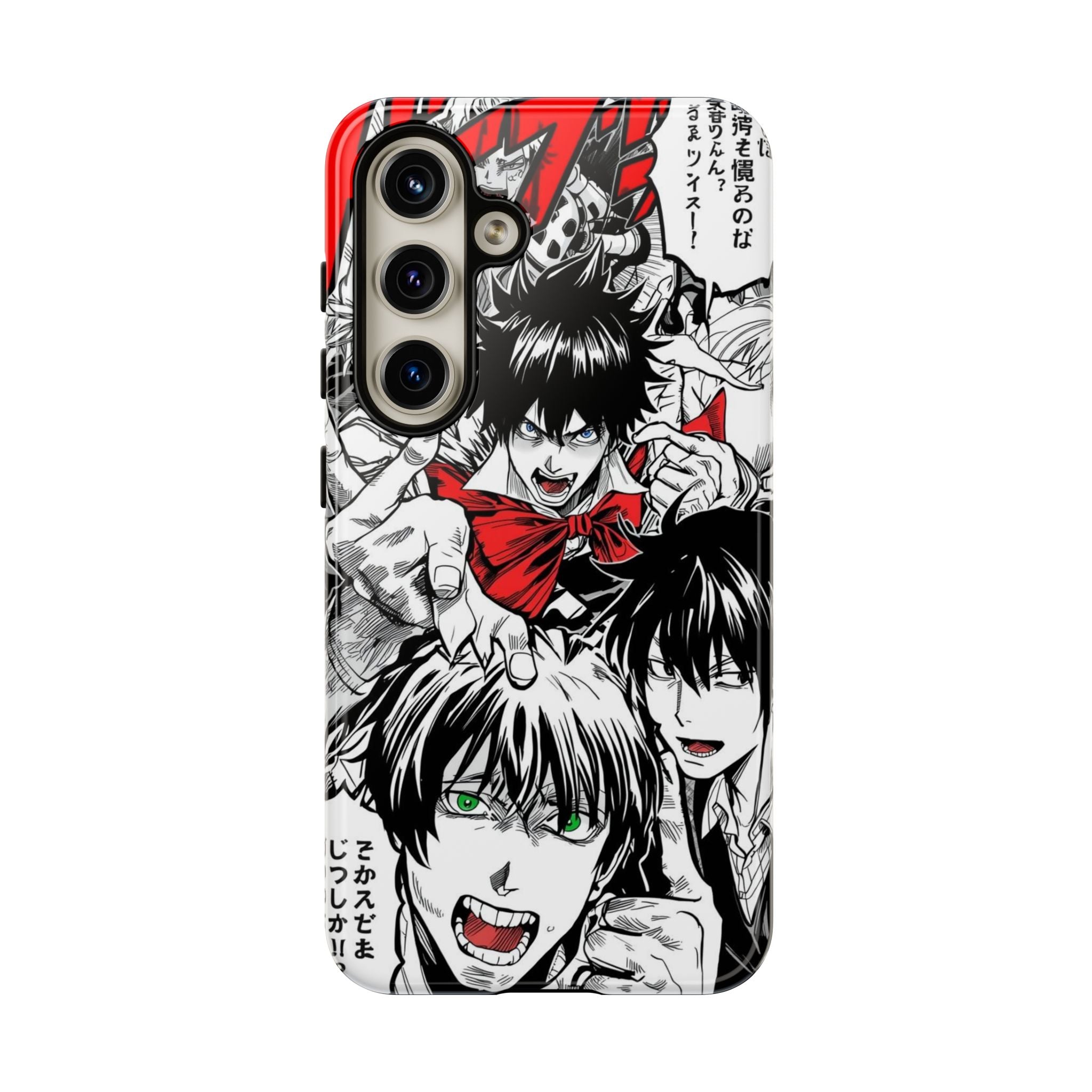 Anime Tough Phone Case with Bold Graphics