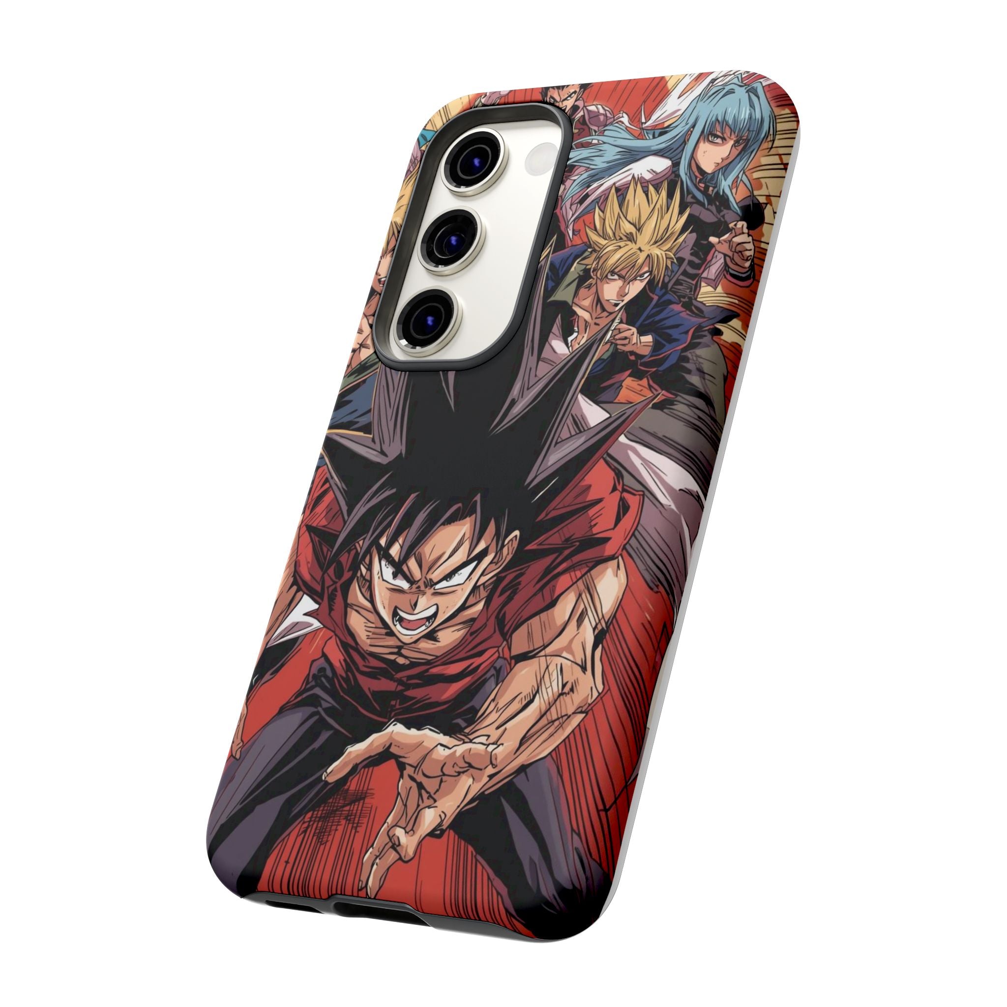 Anime Tough Case for Samsung Galaxy - Fierce Hero Design