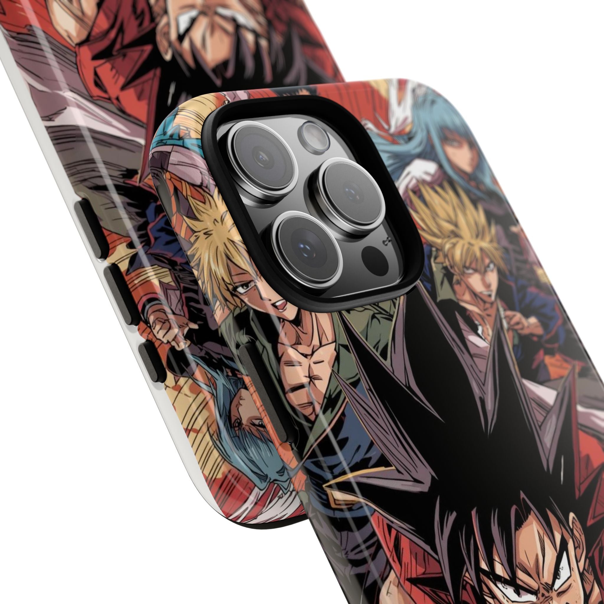 Anime Tough Case for Samsung Galaxy - Fierce Hero Design